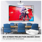 ViewSonic LS832WU Ultra-Short Throw Laser Projector, WUXGA 1920x1200p, 5000 ANSI Lumens, 0.25 Throw Ratio, H and V Keystone, Dual HDMI Inputs