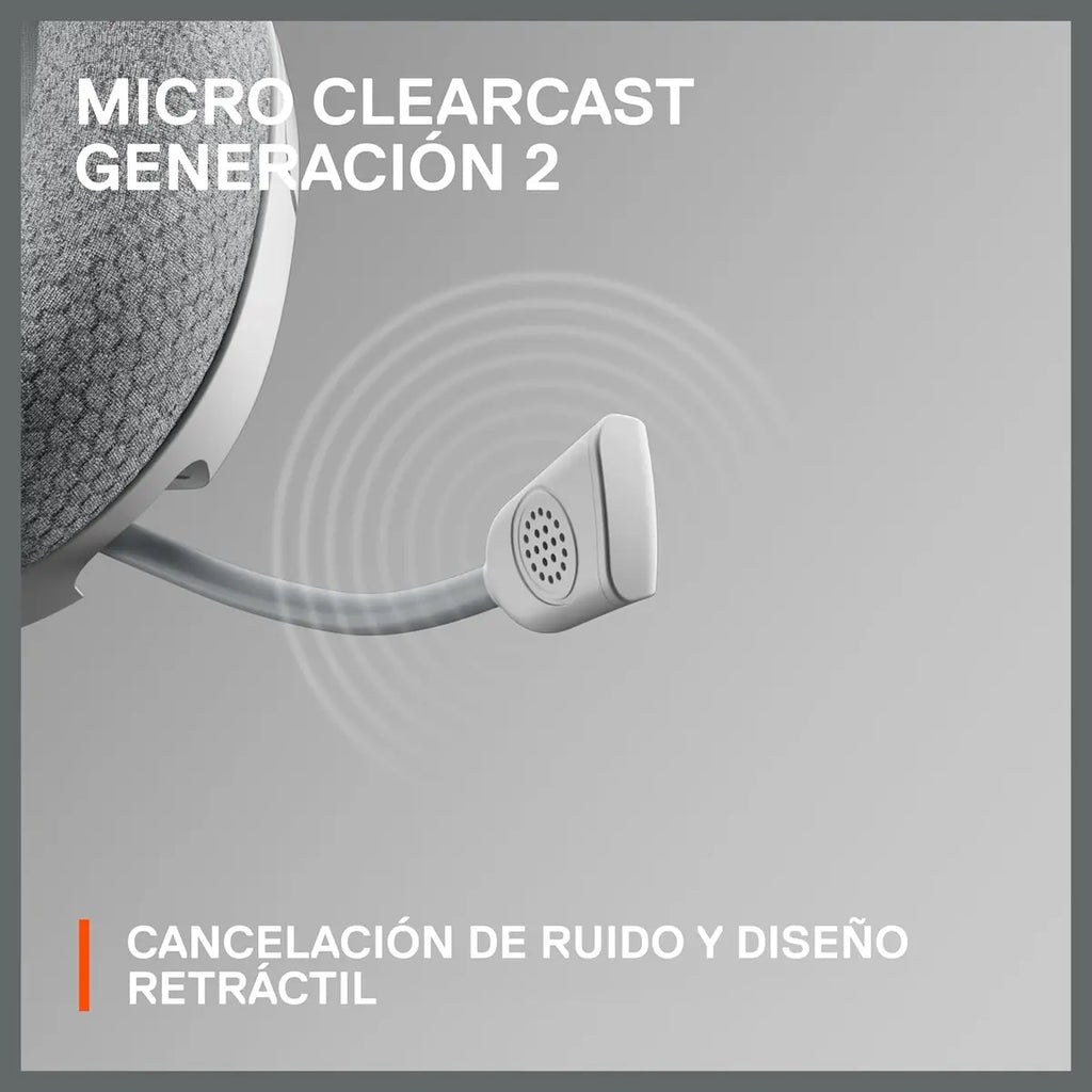 SteelSeries Arctis Nova 1P Multi-System Gaming Headset, Hi-Fi Drivers, 360 Degree Spatial Audio, Noise-Cancelling Mic, 3.5mm Jack, White, 61612