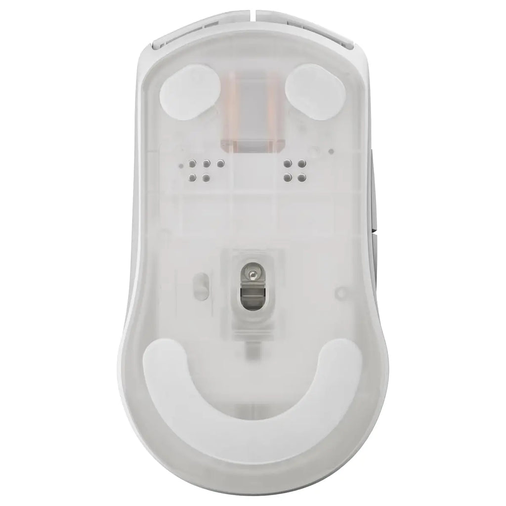 SteelSeries Rival 3 Wireless Gen 2 Gaming Mouse, 2.4GHz and Bluetooth, 18000 DPI TrueMove Air Optical Sensor, 60 Million Click Durability, 100% PTFE Feet, White 62524