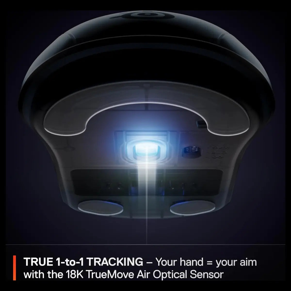 SteelSeries Rival 3 Wireless Gen 2 Gaming Mouse, 2.4GHz and Bluetooth, 18000 DPI TrueMove Air Optical Sensor, 60 Million Click Durability, 100% PTFE Feet, White 62524