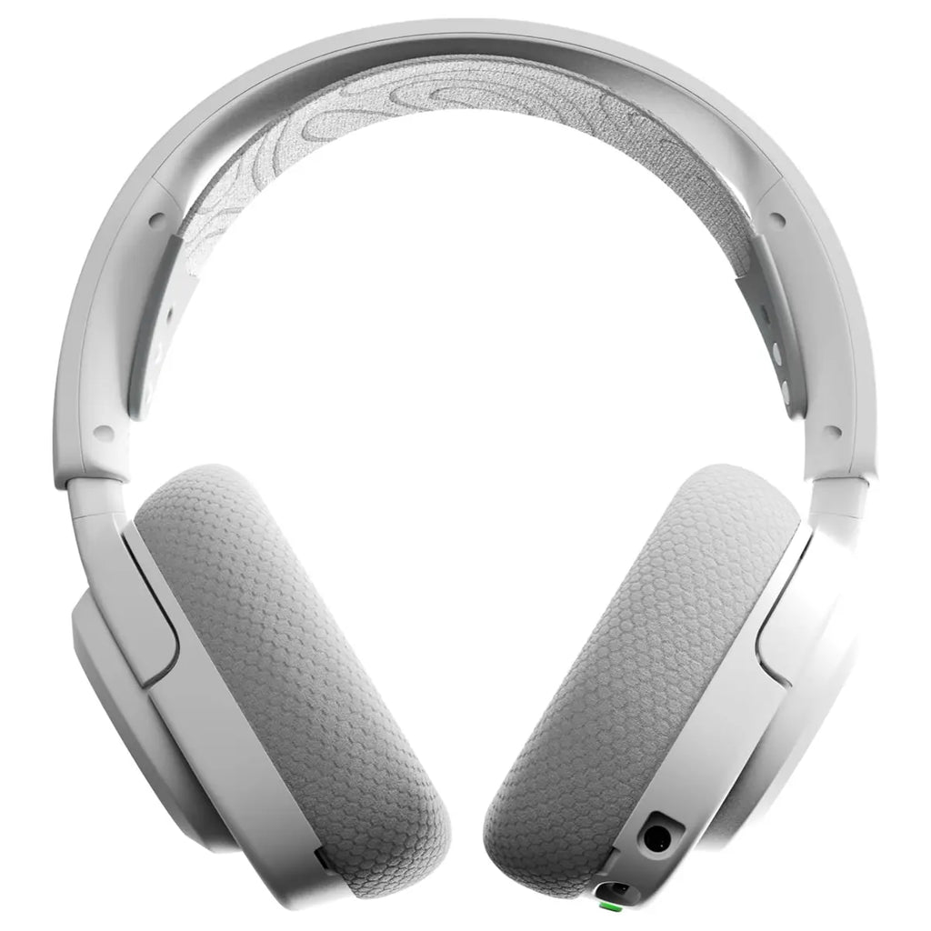 SteelSeries Arctis Nova 3P Wireless Gaming Headset, Mobile App Control, 40HR Battery With Fast Charging, 2.4GHz and Bluetooth, For PlayStation PC and Switch, White 61687