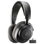 SteelSeries Arctis Nova 7 Wireless Gen 2 Gaming Headset, Real-Time App Control, 50+Hr Battery Life, Neodymium Magnetic Drivers, Simultaneous 2.4GHz and Bluetooth, PC PS5 PS4 Switch 1/2 Mobile, Black 61730