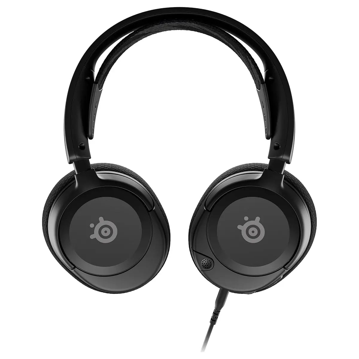 SteelSeries Arctis Nova 1 Gaming Headphones, Wired, Sealed Type, 40mm Audio Driver, Spatial Audio, AI Noise Canceling Bi-Directional Microphone, Black 61606