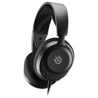 SteelSeries Arctis Nova 1 Gaming Headphones, Wired, Sealed Type, 40mm Audio Driver, Spatial Audio, AI Noise Canceling Bi-Directional Microphone, Black 61606