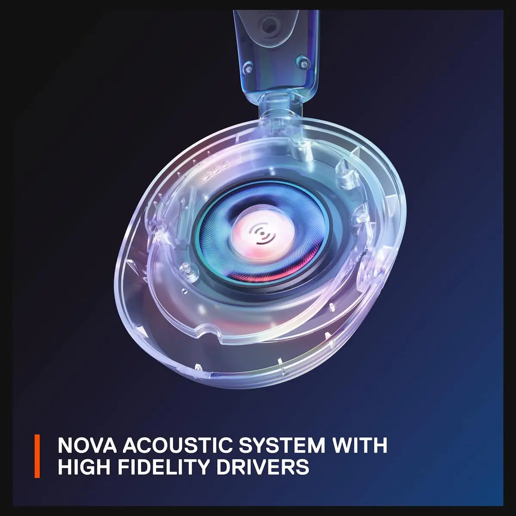 SteelSeries Arctis Nova 1 Gaming Headphones, Wired, Sealed Type, 40mm Audio Driver, Spatial Audio, AI Noise Canceling Bi-Directional Microphone, Black 61606