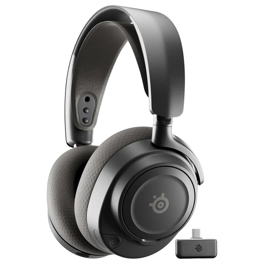 SteelSeries Arctis Nova 7P Wireless Gen 2 Gaming Headset, 50H+ Battery, Neodymium Magnetic Drivers, 2.4GHz and Bluetooth, PS5/PS4/PC/Switch 1/2/Mobile, Black 61744