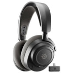 SteelSeries Arctis Nova 7P Wireless Gen 2 Gaming Headset, 50H+ Battery, Neodymium Magnetic Drivers, 2.4GHz and Bluetooth, PS5/PS4/PC/Switch 1/2/Mobile, Black 61744