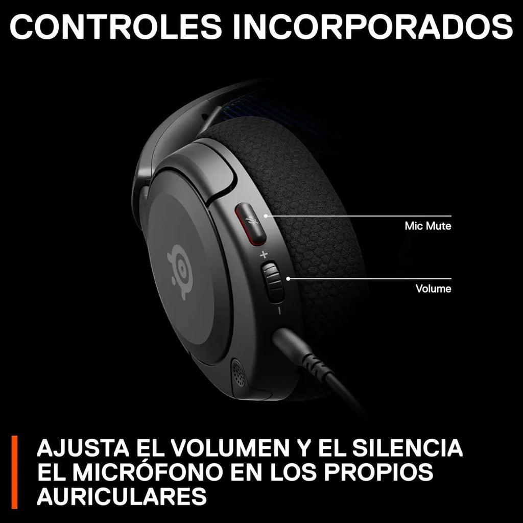 SteelSeries Arctis Nova 1P Multi-System Gaming Wired Headset, Hi-Fi Drivers, 360 Spatial Audio, Noise-Cancelling Mic, 3.5mm Jack, PS5/PS4, PC, Xbox, Switch, Black 61611