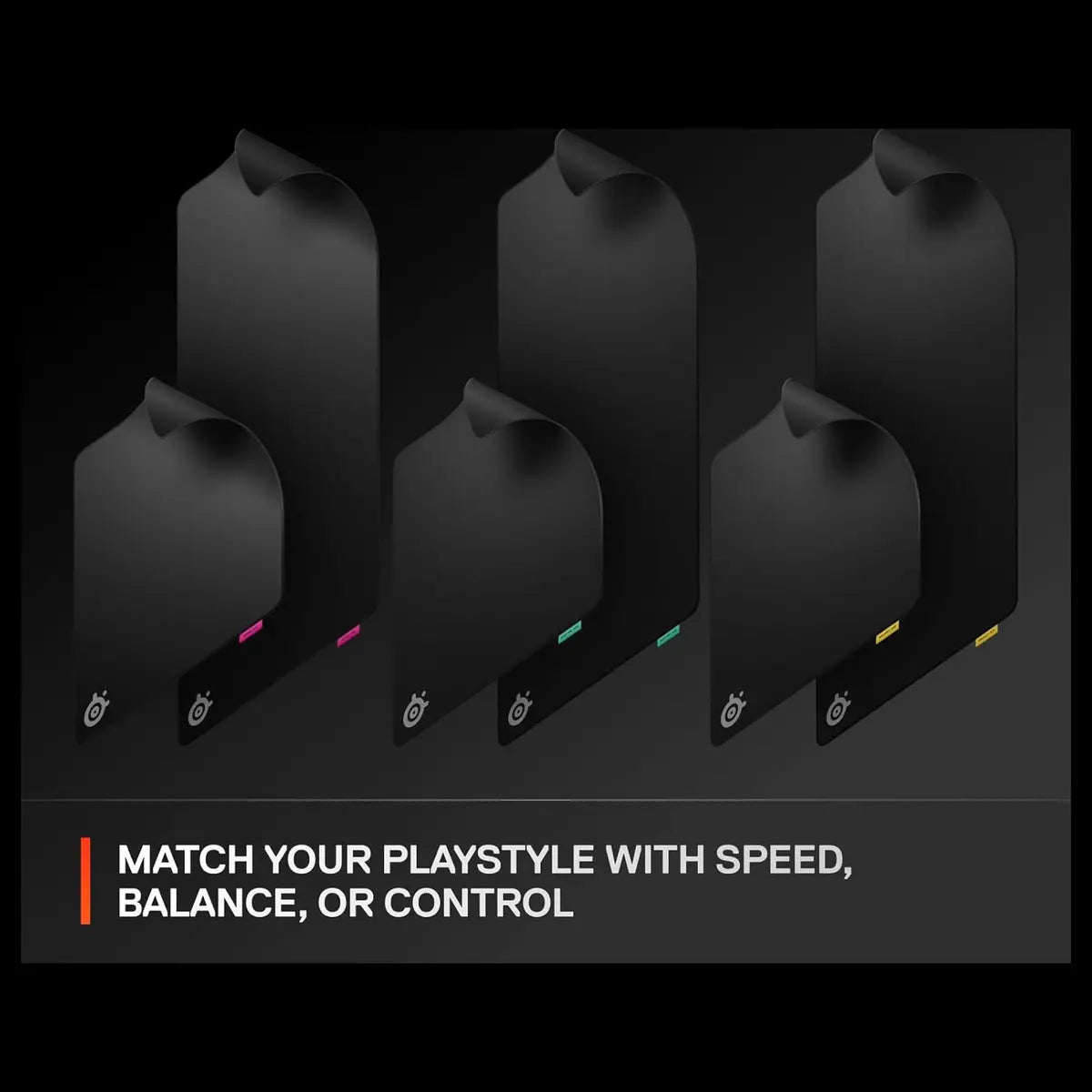SteelSeries QcK XL Performance Control Gaming Mousepad, Micro-Textured Surface, 3.5mm Thick, Low-Profile Stitched Edges, Non-Slip Neoprene Rubber Base, 900x400mm, 63435