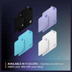 SteelSeries QcK Cloth Gaming Mouse Pad, Exclusive Micro-Woven Surface, Optimized for Optical and Laser Sensors, Maximum Control, Size M, Aqua 63459