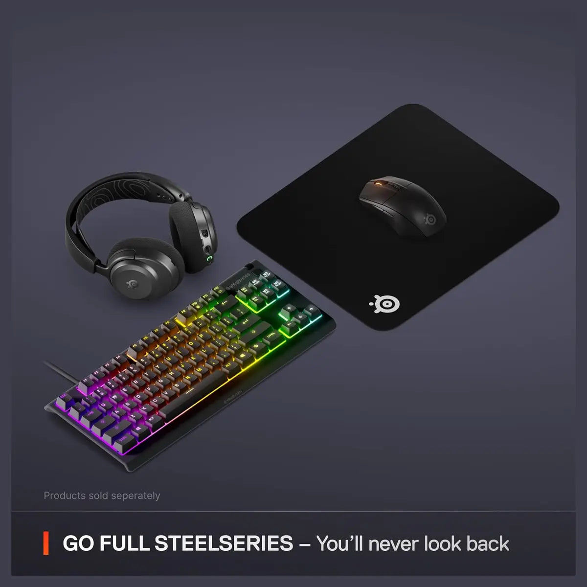 SteelSeries QcK Medium Gaming Mousepad, Micro-Woven Cloth Surface, Non-Slip Rubber Base, Optimized for Optical and Laser Sensors, 320mm x 270mm x 2mm, Black 63004