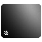 SteelSeries QcK Medium Gaming Mousepad, Micro-Woven Cloth Surface, Non-Slip Rubber Base, Optimized for Optical and Laser Sensors, 320mm x 270mm x 2mm, Black 63004