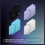 SteelSeries QcK Cloth Gaming Mouse Pad, Exclusive Micro-Woven Surface, Optimized for Gaming Sensors, Maximum Control, Large, Aqua 63462