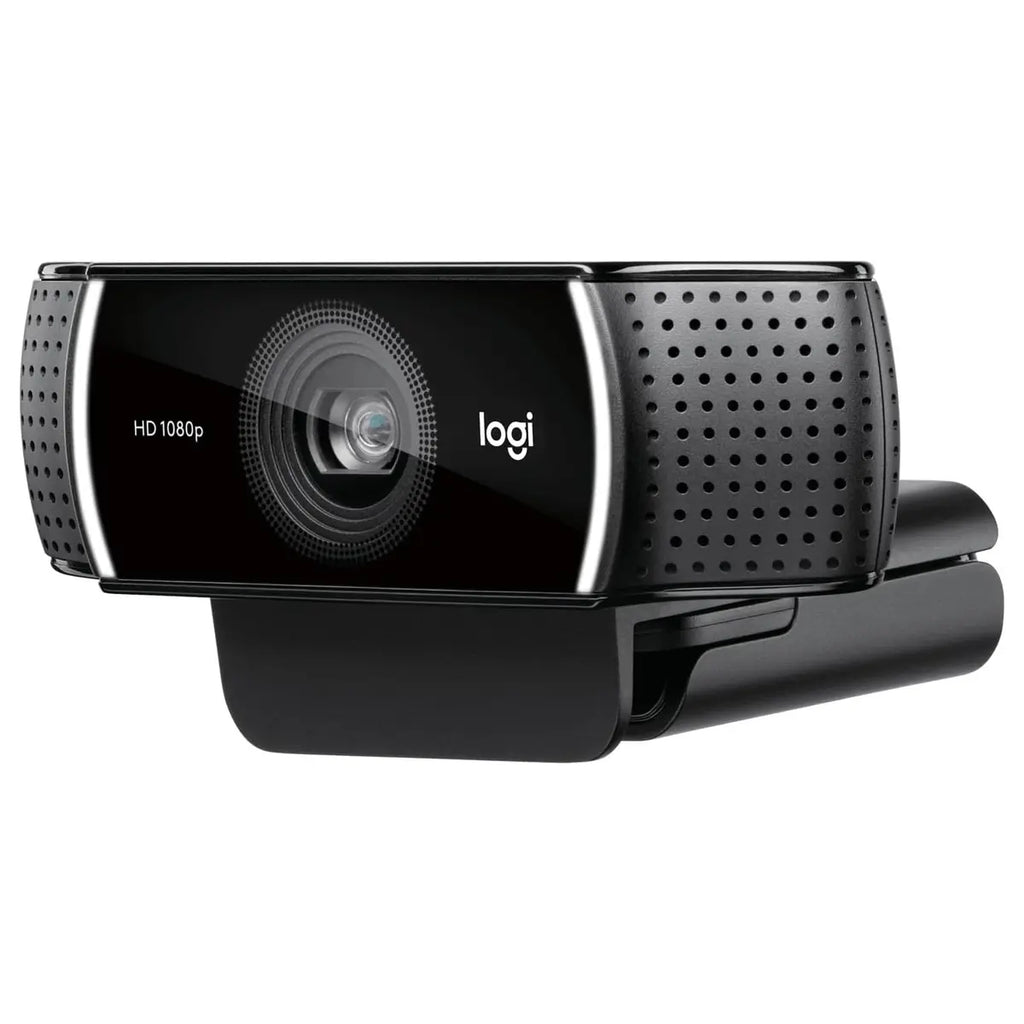 Logitech C922 Pro HD Stream Webcam, 1080p 30fps Or 720p 60fps, Autofocus Glass Lens, Built-in Stereo Mic, 78 Degree Field of View, 1.2x Digital Zoom