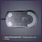 SteelSeries Rival 3 Gen 2 Gaming Mouse, TrueMove Core 8500 DPI Optical Sensor, 1.35ms Click Latency, 60 Million Click Durability, 77g Lightweight, 3-Zone RGB, Black 62515