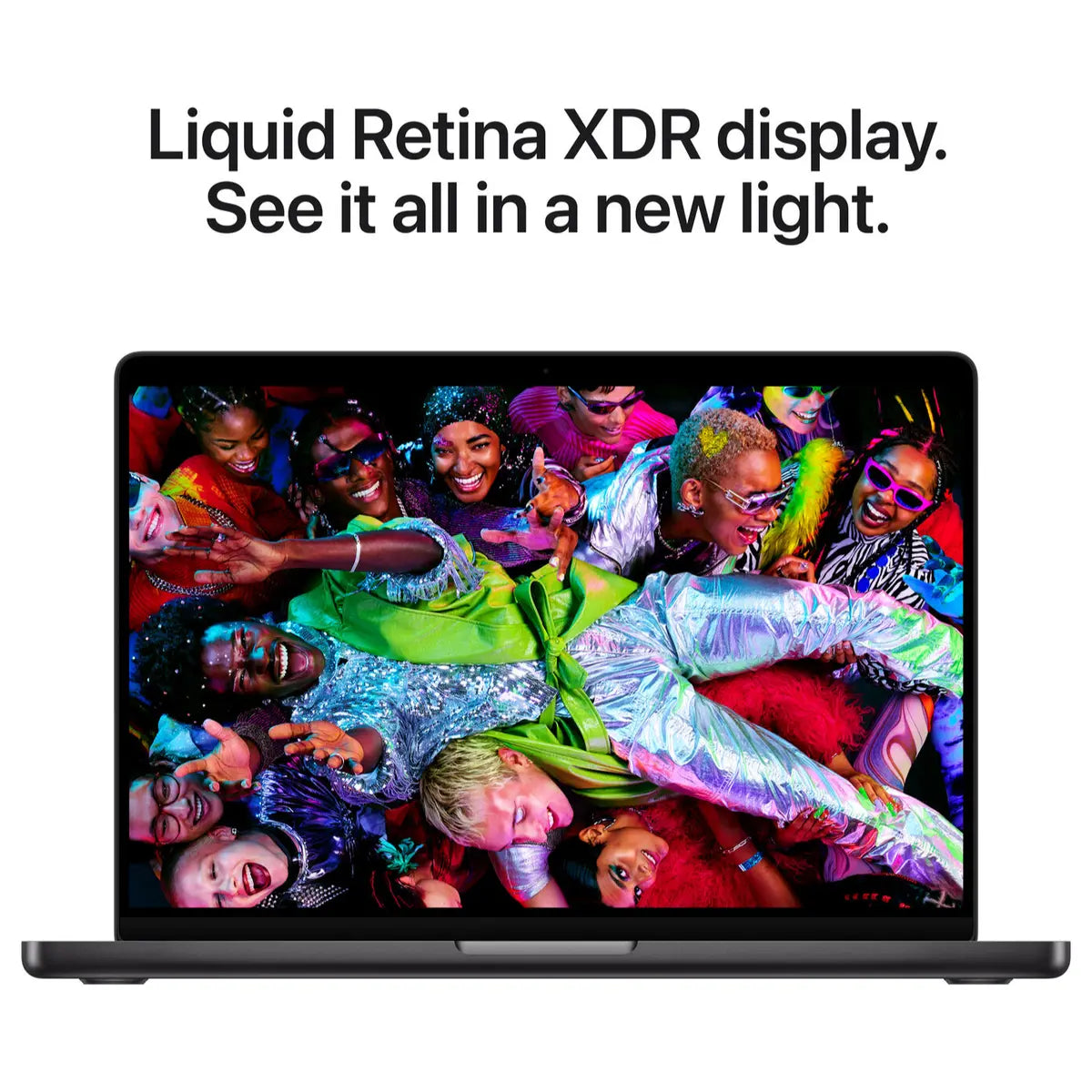 Apple MacBook Pro 14, Apple M5 10-Core Chip, 16GB Unified RAM, 512GB SSD, 14.2" 3024x1964 Liquid Retina XDR 120Hz, 10-Core GPU, Wi-Fi 6E, Bluetooth 5.3, macOS, Space Black, MDE04