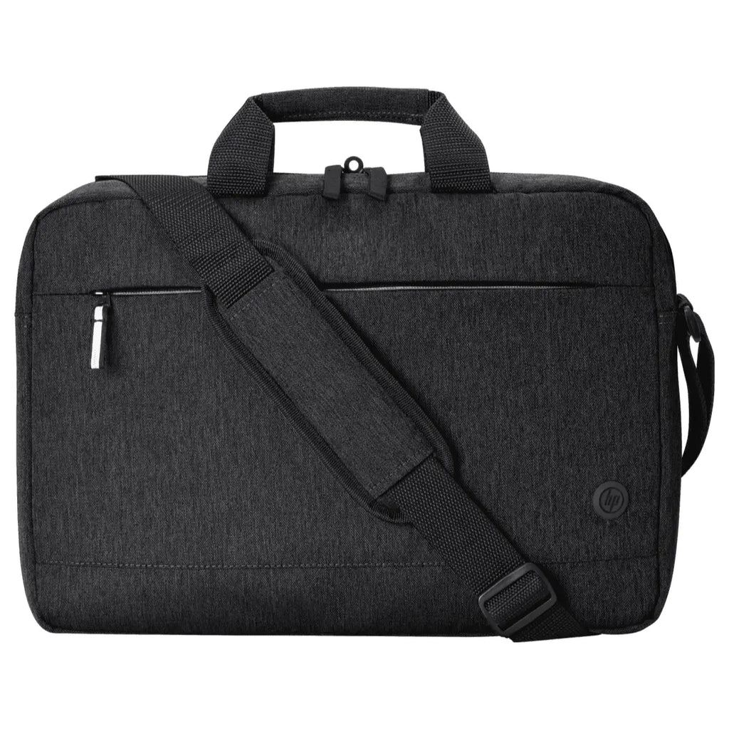 HP Prelude Pro Recycled 15.6-inch Top Load Laptop Bag, 65% Recycled External Fabric, Water-Resistant Coating, Adjustable Padded Shoulder Strap, 15.6" Padded Compartment, 1X645AA