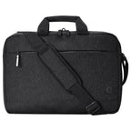 HP Prelude Pro Recycled 15.6-inch Top Load Laptop Bag, 65% Recycled External Fabric, Water-Resistant Coating, Adjustable Padded Shoulder Strap, 15.6" Padded Compartment, 1X645AA