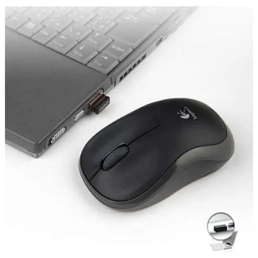 Logitech B175 2.4Ghz Wireless Mouse, Nano Receiver, Plug and Play, Up to 1 Year Battery Life