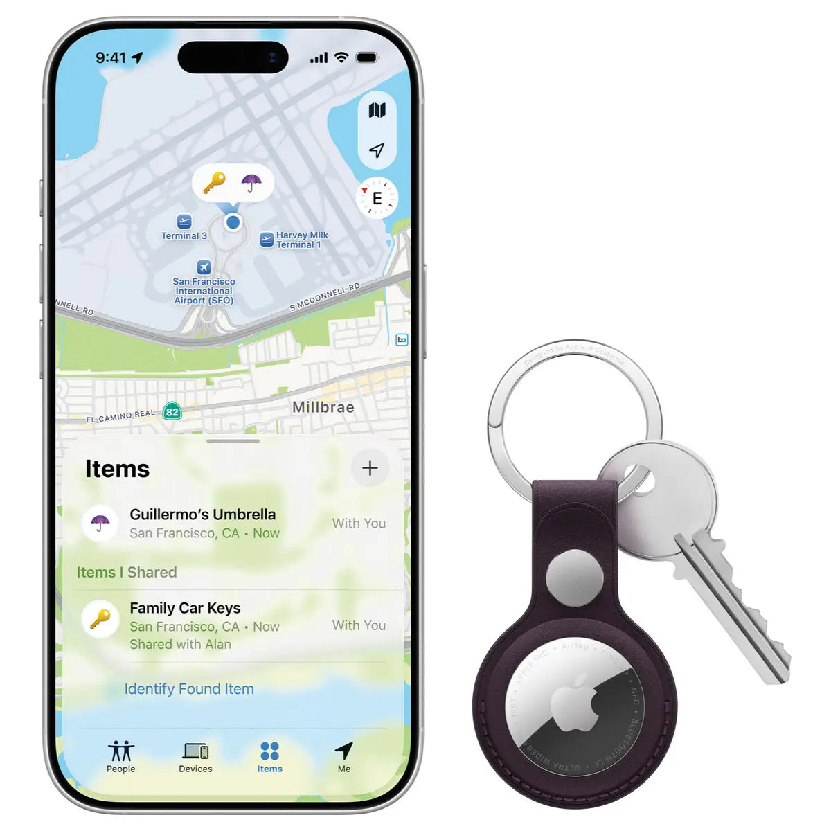 Apple AirTag 2nd Gen 4-Pack, Find My Network, Ultra Wideband Chip, Precision Finding Range, Improved Speaker, Over a Year of Battery Life, MFEA4