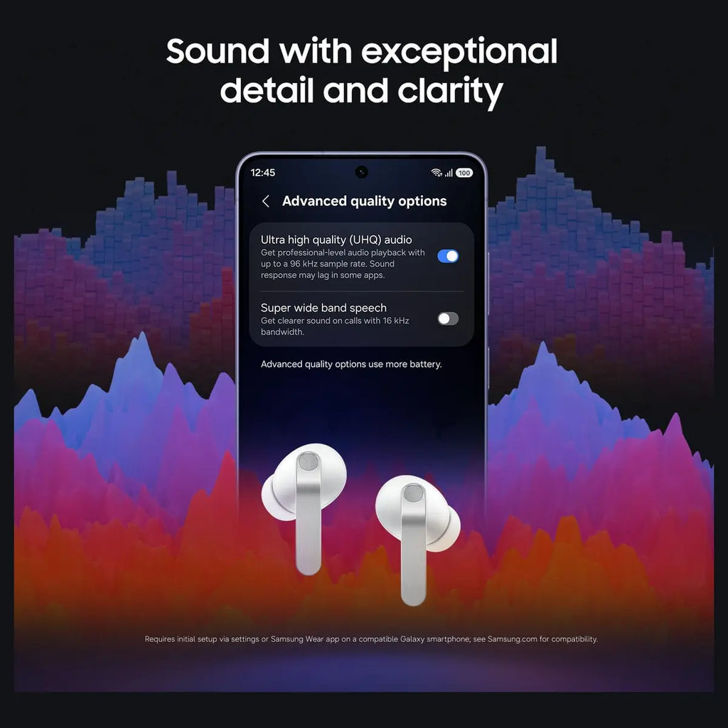 Samsung Galaxy Buds 4 Pro (2026) True Wireless Bluetooth Earbuds, Hi-Res Audio 24-Bit, 2-Way Speaker, ANC 2.0, Live Translation, IP57, Black