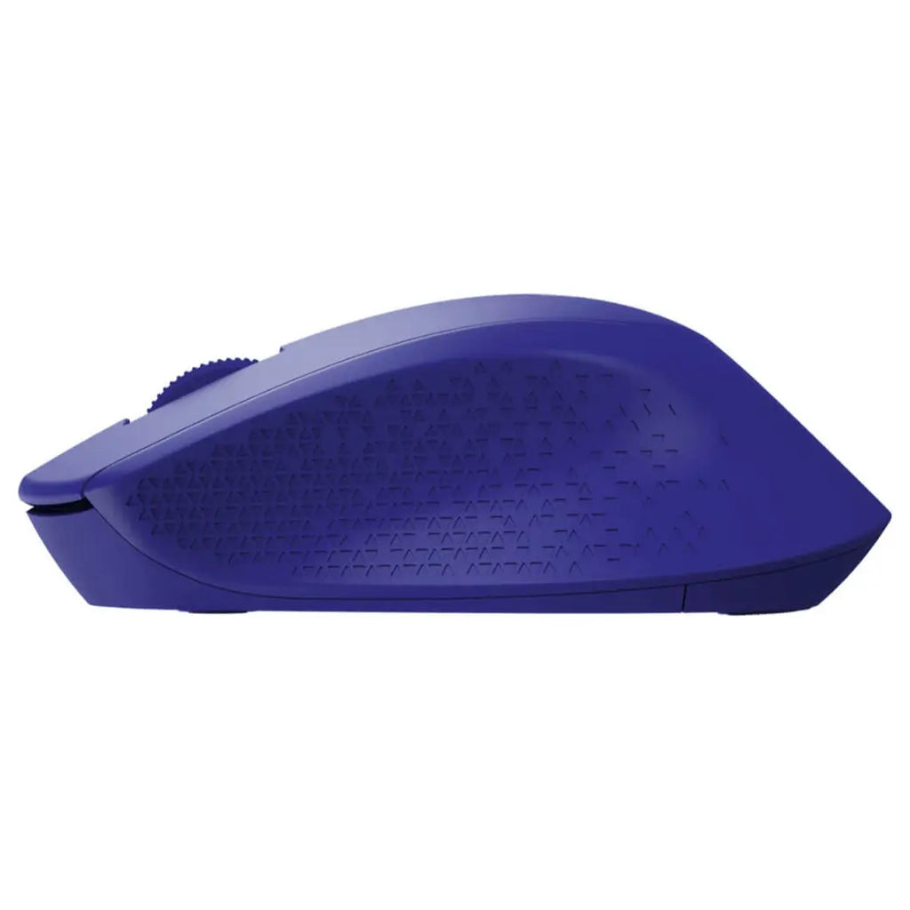 Logitech M331 Silent Wireless Mouse, SilentTouch Technology, 1000 DPI, 3 Buttons, Blue