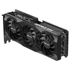 PNY NVIDIA GeForce RTX 5070 Ti OC Triple Fan Graphics Card, 16GB GDDR7 256-Bit, Boost Speed 2572MHz, PCIe 5.0, HDMI and DP 2.1, 2.98-Slot, Blackwell Architecture, DLSS 4, Black