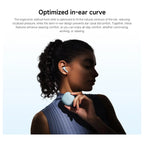 Redmi Buds 8 Active Wireless Earphones, Semi-in-Ear Open-Fit, 14.2mm Titanium Diaphragm Drivers, Bluetooth 5.4, 37H Battery Life, Dual Mic AI Noise Cancellation, Google Fast Pair, White