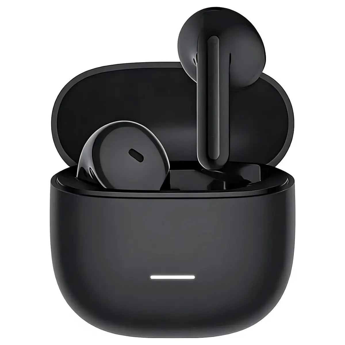 Redmi Buds 8 Active Wireless Earphones, Semi-in-Ear Open-Fit, 14.2mm Titanium Diaphragm Drivers, Bluetooth 5.4, Dual Mic AI Noise Cancellation, 37H Battery, Google Fast Pair, Black