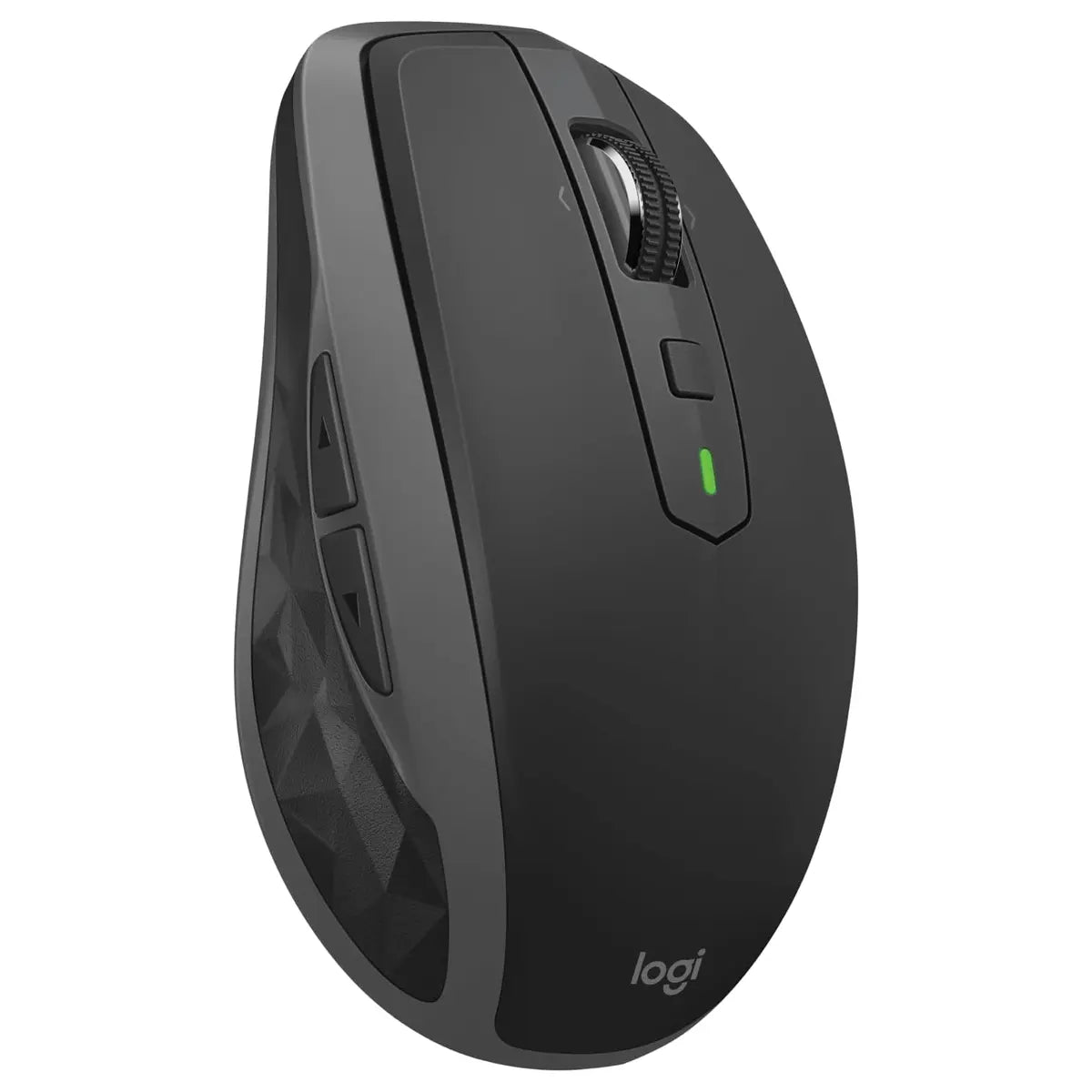 Logitech MX Anywhere 2S Bluetooth Edition Compact Wireless Mouse, Bluetooth Only, Darkfield Tracking Up To 4000 DPI, Hyper-Fast Scrolling, Rechargeable, Logitech Flow Up To 3 Computers, Graphite