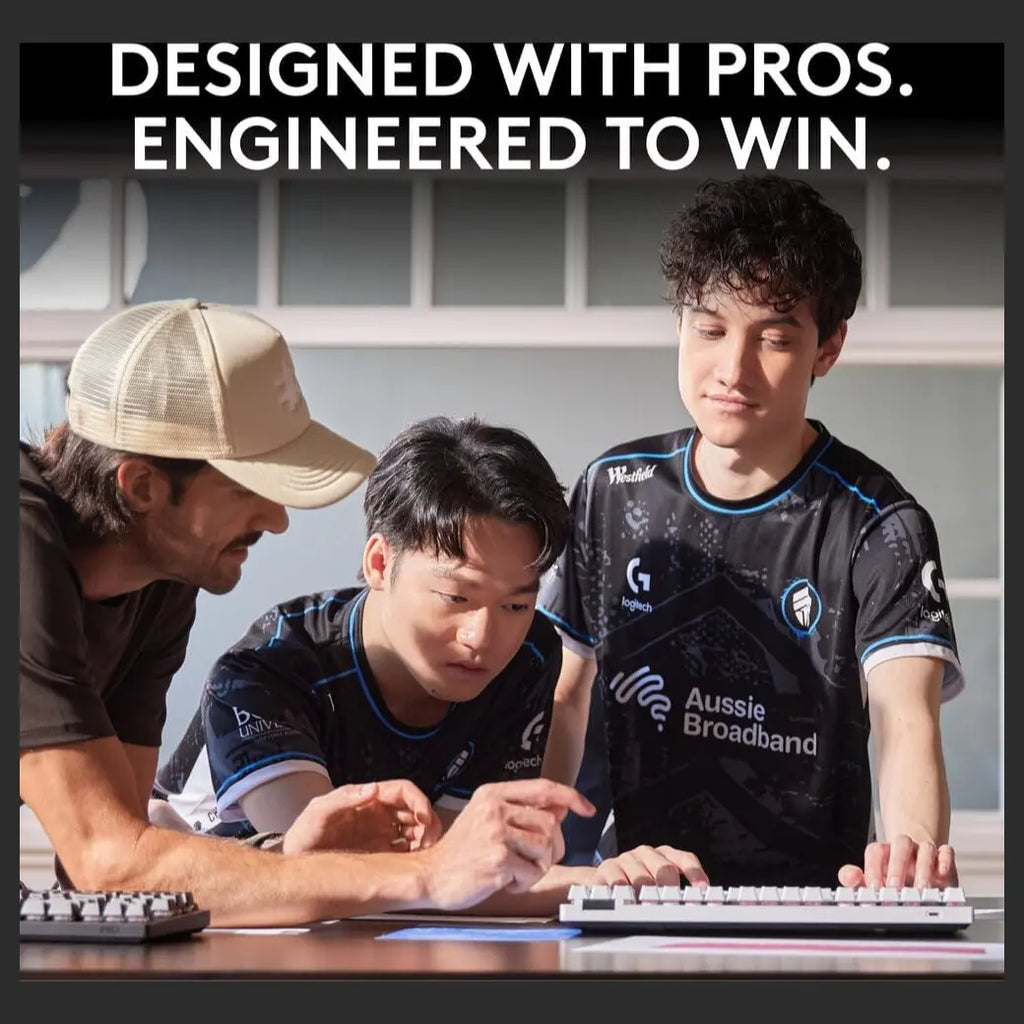 Logitech G Pro X TKL Rapid Gaming Keyboard, Wired, Magnetic Analog Switches, Quick Trigger Mode, Adjustable Power On and Off, Customizable RGB Lighting, White, 920-013242