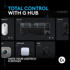 Logitech G Yeti Orb Condenser RGB Gaming Microphone with LIGHTSYNC, USB Plug and Play, Cardioid, for PC and Mac, Black, 988-000551