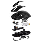 Rapoo VT9 PRO 4K Wireless Gaming Mouse, PAW 3398 Sensor, 26000 DPI, Up To 8000Hz Polling Rate, 0.125ms Response Time, 10 Programmable Buttons, Up To 180h Battery, Black