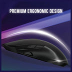 Rapoo V30L Gaming Mouse, PAW 3311 Sensor, 400 To 12000 DPI, 300 IPS, 35G Acceleration, 1 Plus 9 Programmable Buttons, 79g, Black