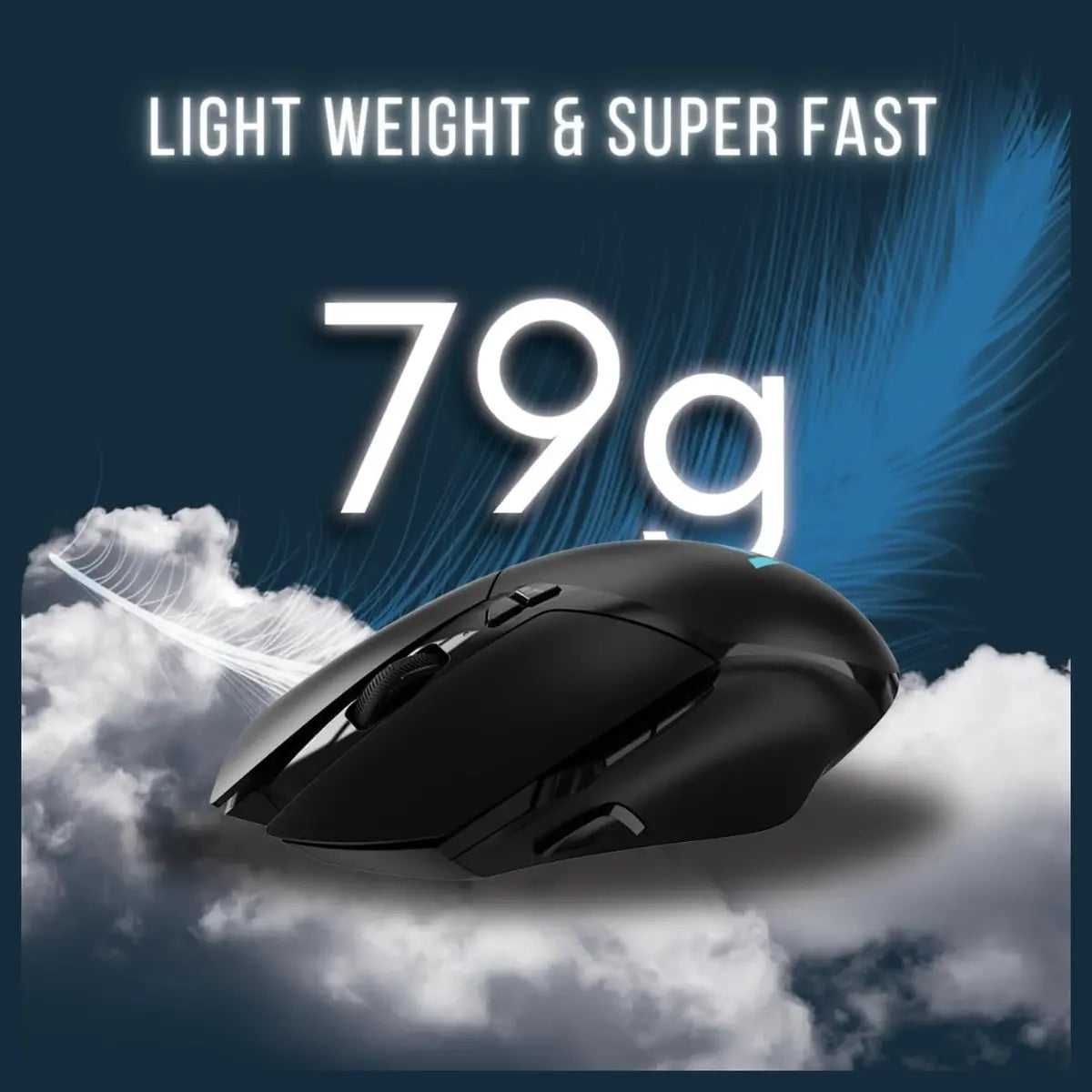 Rapoo V30L Gaming Mouse, PAW 3311 Sensor, 400 To 12000 DPI, 300 IPS, 35G Acceleration, 1 Plus 9 Programmable Buttons, 79g, Black