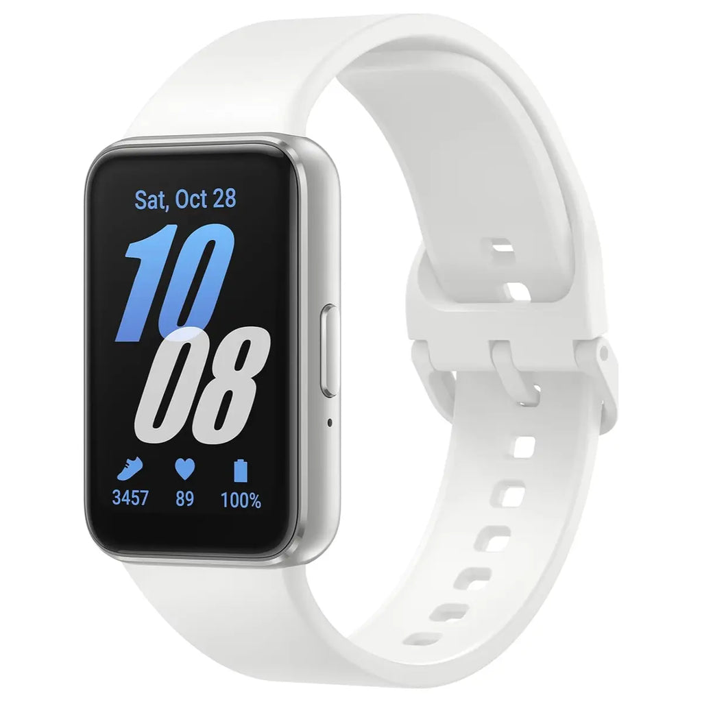 Samsung Galaxy Fit3 Smart Watch, 1.6" AMOLED Display, Up To 13 Days Battery, 100 Plus Workouts, Sleep and Blood Oxygen Monitoring, Silver