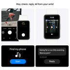 Samsung Galaxy Fit3 Smart Watch, 1.6" AMOLED Display, Up To 13 Days Battery, 100 Plus Workouts, Sleep and Blood Oxygen Monitoring, Silver