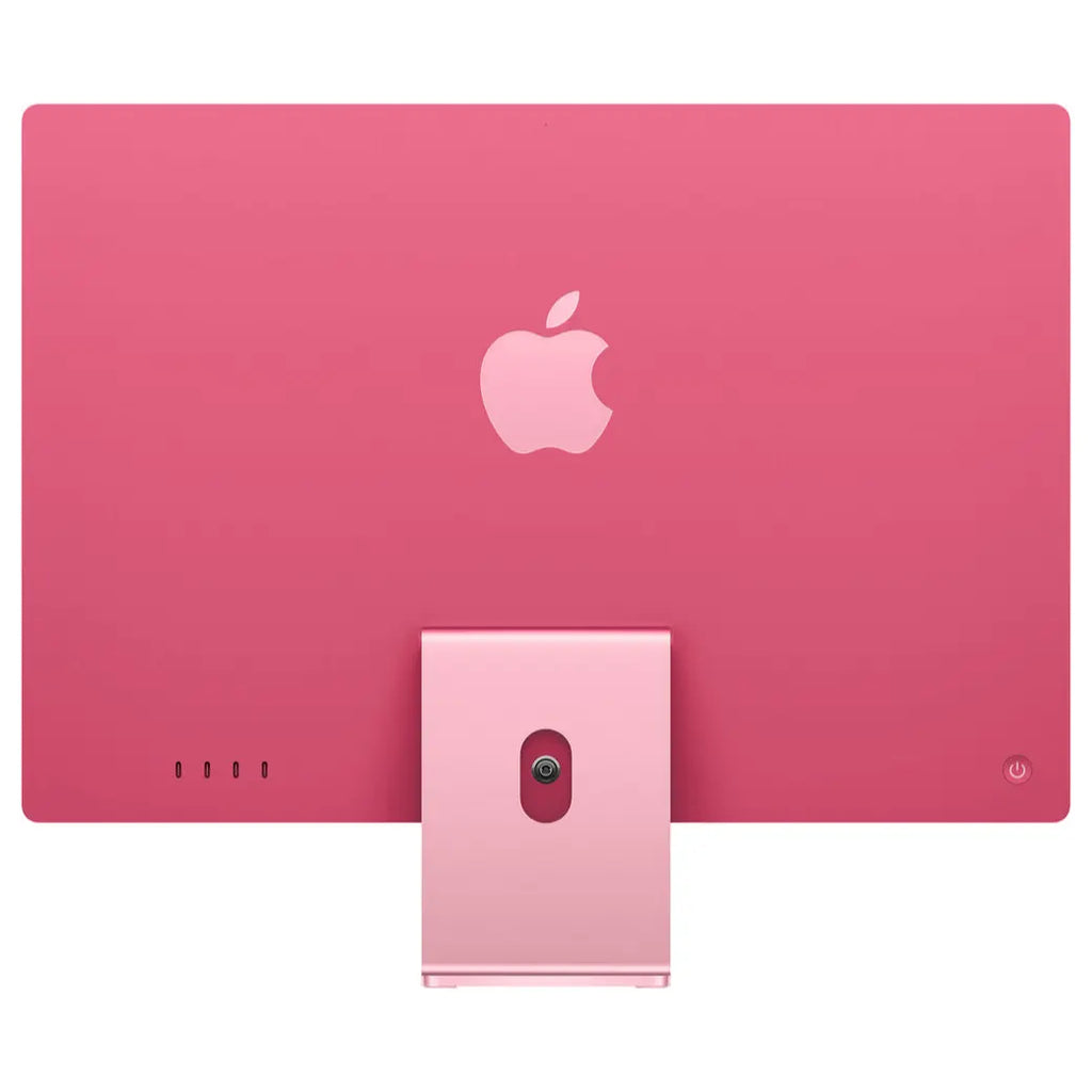 Apple 24" iMac With M4 Chip, 10-Core CPU and 10-Core GPU, 16GB Unified RAM, 256GB SSD, 24" 4480 x 2520 Retina Display, Wi-Fi 6E and Bluetooth 5.3, 4 x Thunderbolt 4, macOS With Apple Intelligence, Pink, MWV43