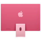 Apple 24" iMac With M4 Chip, 10-Core CPU and 10-Core GPU, 16GB Unified RAM, 256GB SSD, 24" 4480 x 2520 Retina Display, Wi-Fi 6E and Bluetooth 5.3, 4 x Thunderbolt 4, macOS With Apple Intelligence, Pink, MWV43