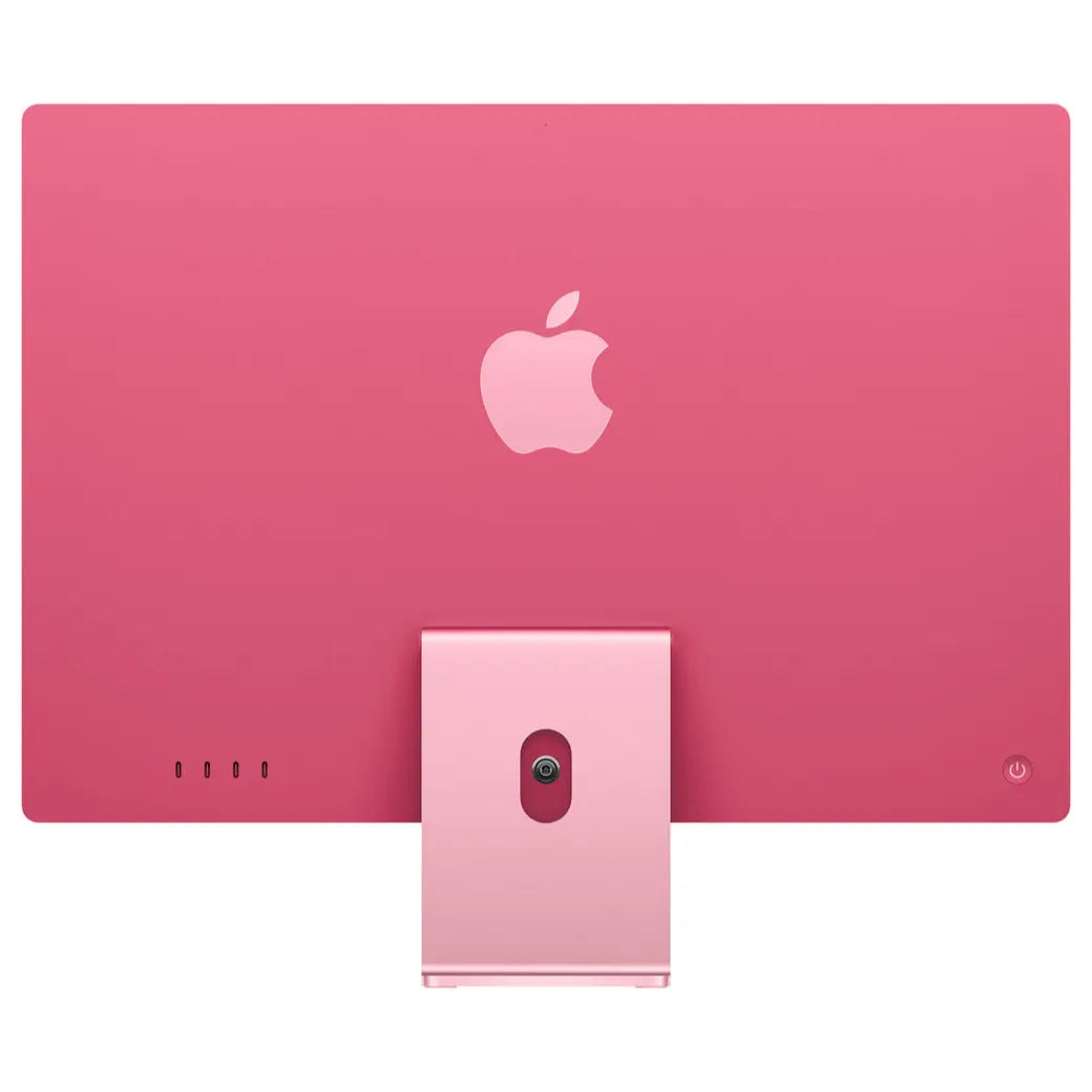 Apple 24" iMac With M4 Chip, 10-Core CPU and 10-Core GPU, 16GB Unified RAM, 256GB SSD, 24" 4480 x 2520 Retina Display, Wi-Fi 6E and Bluetooth 5.3, 4 x Thunderbolt 4, macOS With Apple Intelligence, Pink, MWV43