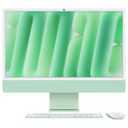 Apple 24" iMac With M4 Chip, Apple M4 10-Core CPU, 24GB Unified RAM 512GB SSD, 24" 4480 x 2520 Retina Display, 10-Core GPU 16-Core Neural Engine, Green, MD2Q4