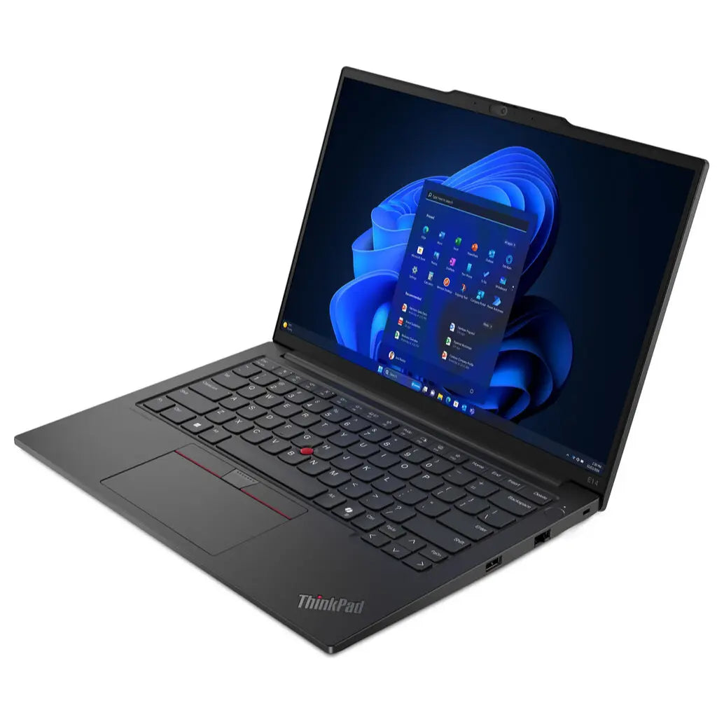 Lenovo ThinkPad E14 Gen 6 Business Laptop, AMD Ryzen 5 7535U, Integrated Radeon 660M, 14" WUXGA IPS 300nits, 8GB DDR5-4800 RAM, 256GB PCIe 4.0 NVMe SSD, Windows 11 Pro, Black