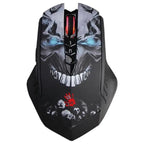 Bloody R80 Plus 2.4G Wireless Gaming Mouse, BC3332-S Gaming Engine 100-5000 CPI, 0.2ms Key Response 125/250/500Hz, 25g 150ips, Skull