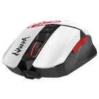 Bloody R36 Ultra Naraka Dual Mode Wireless Gaming Mouse, 2.4GHz and USB, Alpha 12K Engine, 12,000 CPI, 75H Play Time, 89g