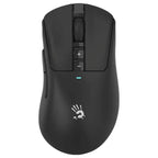 Bloody R73 Pro Dual Mode Wireless Gaming Mouse, PAW3395 Pro Sensor, 26000 CPI, 1000Hz, 1ms Wireless Transmission, 80 Hours Play Time, Black