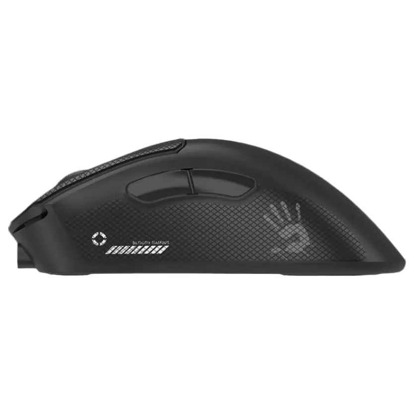 Bloody R73 Pro Dual Mode Wireless Gaming Mouse, PAW3395 Pro Sensor, 26000 CPI, 1000Hz, 1ms Wireless Transmission, 80 Hours Play Time, Black