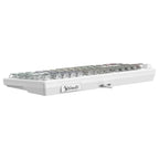 Bloody MS76 Hall Effect Magnetic Gaming Keyboard, Rapid Trigger, Analog Control, Adjustable Actuation 0.1mm-3.5mm, 82 Key RGB, Wired, Crystal White