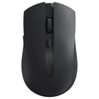 Rapoo M350 Silent Multi-Mode Wireless Mouse, BT5.0 Plus 2.4GHz, Switch Between 2 Devices, 90% Silent Mouse Clicks, Ergonomic Design, Dark Grey
