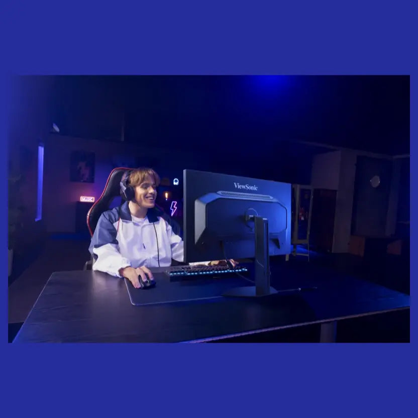 ViewSonic XG2730D-4K 27" Dual Mode Esports Gaming Monitor, UHD 3840x2160 144Hz or FHD 288Hz, IPS, HDR10, 0.5ms MPRT, FreeSync Premium and G-Sync Compatible