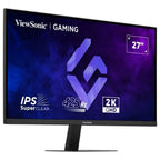 ViewSonic VX2757-2K-PRO-4 27" QHD IPS Gaming Monitor, 425Hz, 1ms MPRT, HDR10, G-Sync Compatible Variable Refresh Rate, Dual HDMI2.1 and Dual DisplayPort